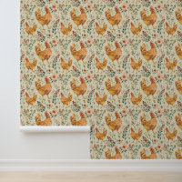 Rustic Country Farm Vintage Hen