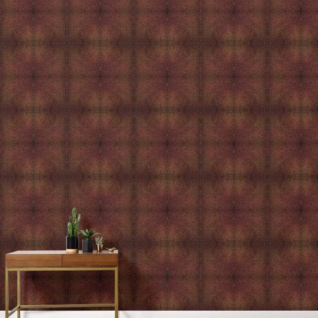 Papier Peint Sable rose et sable doré (Couloir)