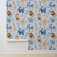 Safari Animaux Nursery Chambre pour enfants