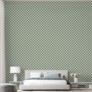 Papier Peint Sage Green Serenity : Easy Apply - Calming Hearts