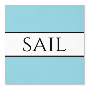 Papier Peint SAIL Raffiné Robin Oeuf Bleu Noir Blanc rayures