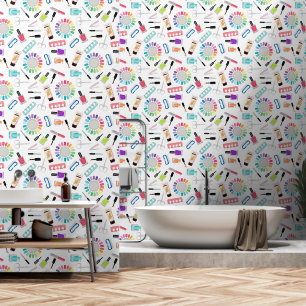 Papier Peint Salon de beauté Manucure Pédicure Ongles
