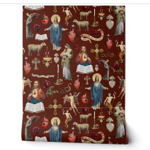 Papier Peint Sauveur de Noël gothique du monde - Jésus-Christ