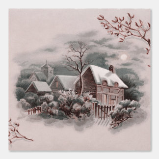 Papier Peint scène d'hiver A