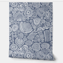 Sérénité Bleue : Doodle capricieux