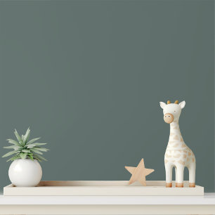 Papier Peint Simple minimaliste Élégant Plain Gunmetal gris chi