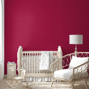 Papier Peint Simple minimaliste élégant Rose simple Rouge chic