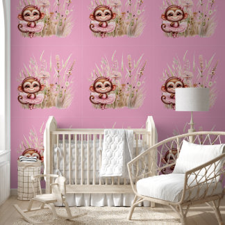 Papier Peint Singe Ballerine