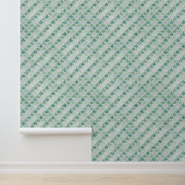 Papier Peint Sirène de Parties scintillant de monnaie (Application)