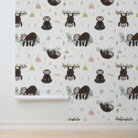 Sleepy Sweet Sloth Motif