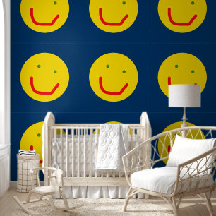 Papier Peint Soleil souriant, visage joyeux