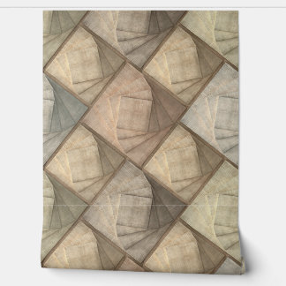 Papier Peint Spinning Geometric Square in Harmony