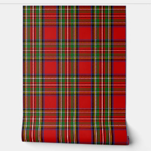 Papier Peint Stewart Tartan Plaid Scottish Clan