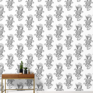 Papier Peint Style Dragon chinois