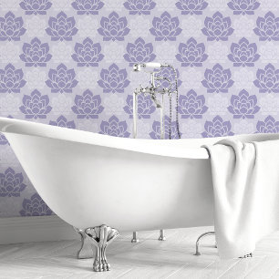 Papier Peint Succulente Sophistiquée Violette