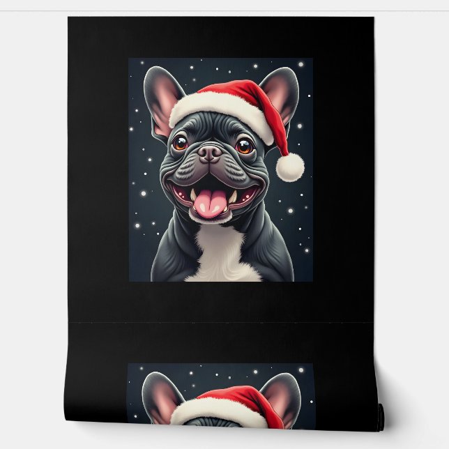 Papier Peint T-Shirt à manches longues pour chien de taureau fr (Déroulement)