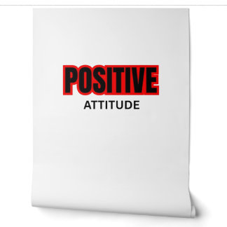 Papier Peint T-Shirt de typographie motivationnelle à attitude