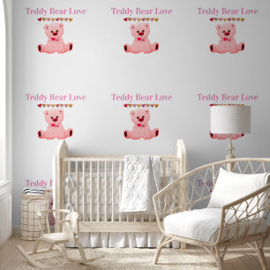 Papier peint Teddy Bear Love
