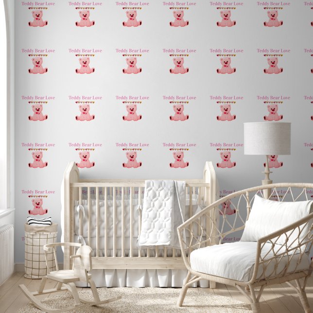Papier peint Teddy Bear Love (Enfants)