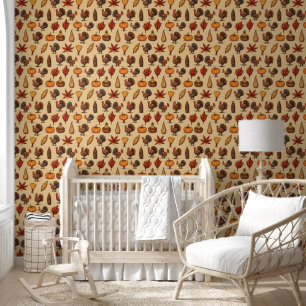 Papier Peint Thanksgiving Thanksgiving Turquie et Automne Eleme