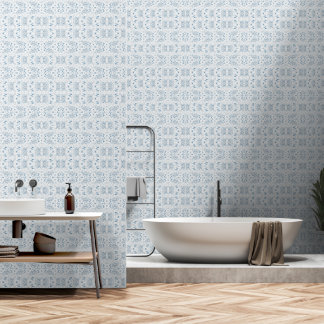 Papier peint Toile Bleu Colibri