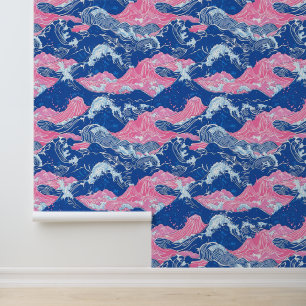 Papier Peint Tourbillon océanique