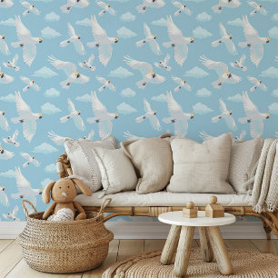 Papier Peint Tourner des Cockatos le jour ensoleillé