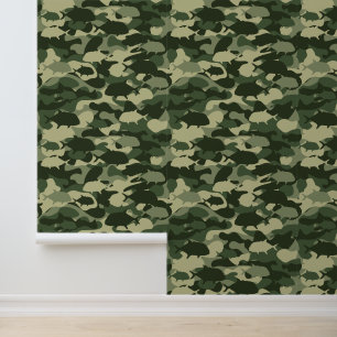 Papier Peint Trevally géant - motif de camouflage Ulua