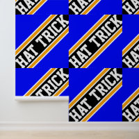 TRICK CHAPEAU Bandes de hockey en carrelage bleu o