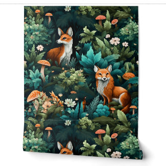 Papier Peint Twilight Forest Friends Botanical
