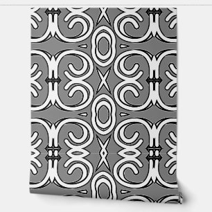 Papier Peint Un noir et blanc vif "Ratti_Creative_Arts"