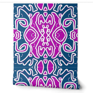 Papier Peint Un Wallpap multicolore vibrant "Ratti_Creative_Art