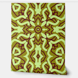 Papier Peint Une couleur verte vive "Ratti_Creative_Arts"