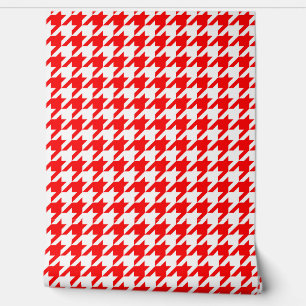Papier Peint Vérification de la position de base rouge et blanc