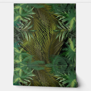 Papier peint vert Plante