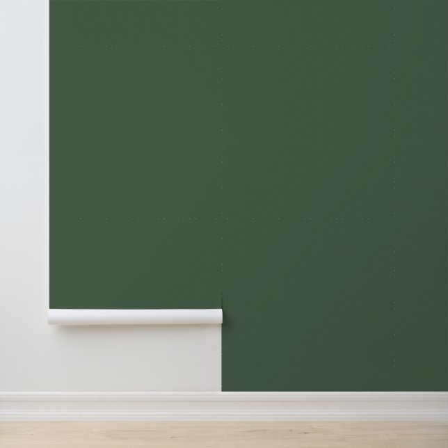 Papier peint vert texturé Serene Meadow (Application)
