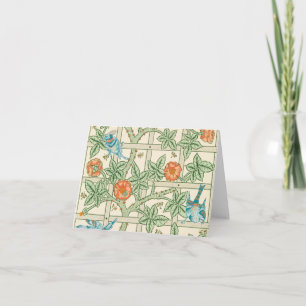 Papier peint victorien Trellis de William Morris