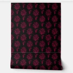 Papier peint vintage - Elégant Retro Floral De