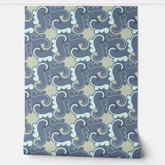 Papier Peint Vintage Ocean Wave
