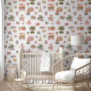 Papier Peint Viva México Cute Illustré Mexicain Thème
