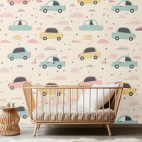 Voitures sans couture Motif pour Décor de Nourritu