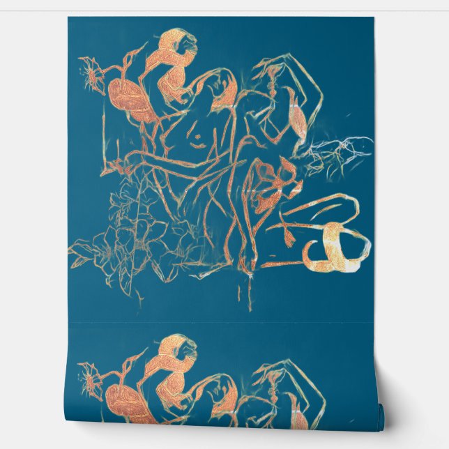 Papier Peint WALLPAPER OMG! studio miiri (Déroulement)