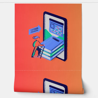 Papier Peint Wallpaper Social