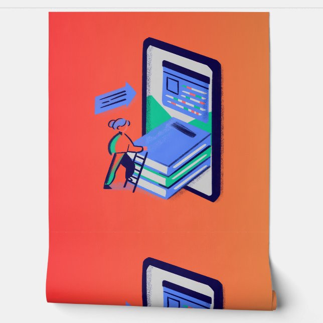 Papier Peint Wallpaper Social (Déroulement)