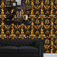 Whimsigoth Elegant Gold sur Black