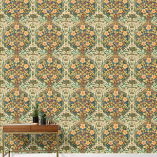 Papier Peint William Morris Rose Wreath Wallpaper