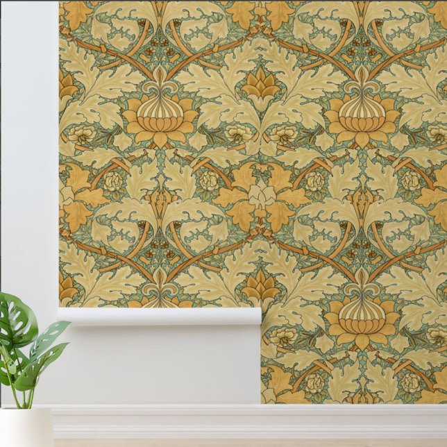 Papier Peint William Morris St. James Motif Floral (Créateur téléchargé)