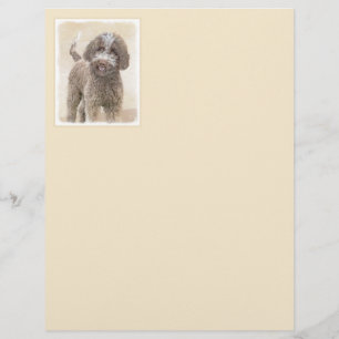 Papier Peinture Lagotto Romagnolo - Art de chien original