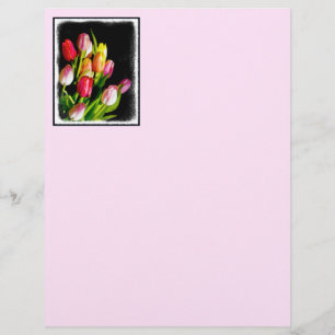 Papier Peinture Tulip - Art Fleur original