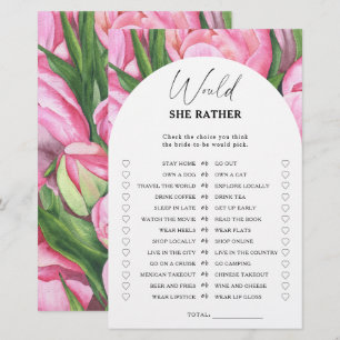Papier Peony roses - Plutôt la nuptiale douche jeu